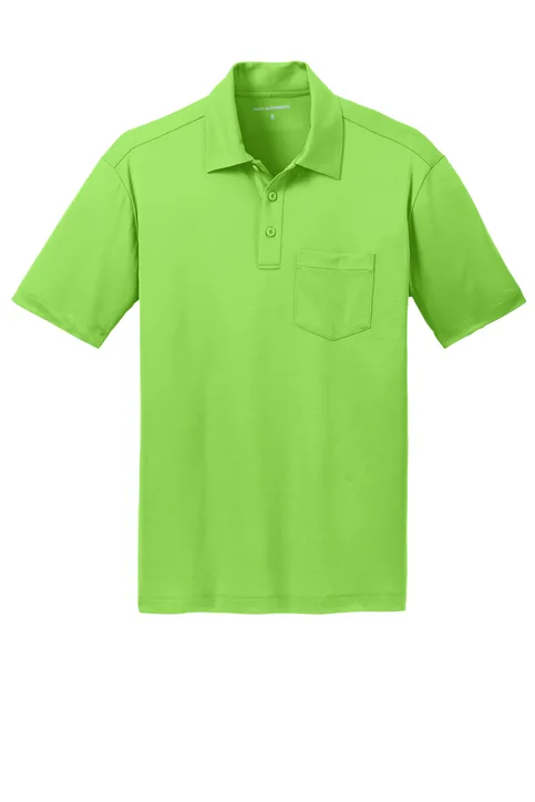 Port Authority Silk Touch Pocket Polo - Image 2