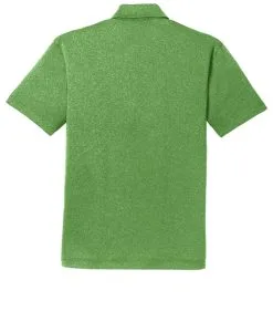 Alternative view of Port Authority Trace Heather Polo