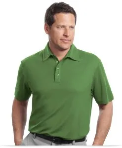Customize Logo Red House Contrast Stitch Pique Polo
