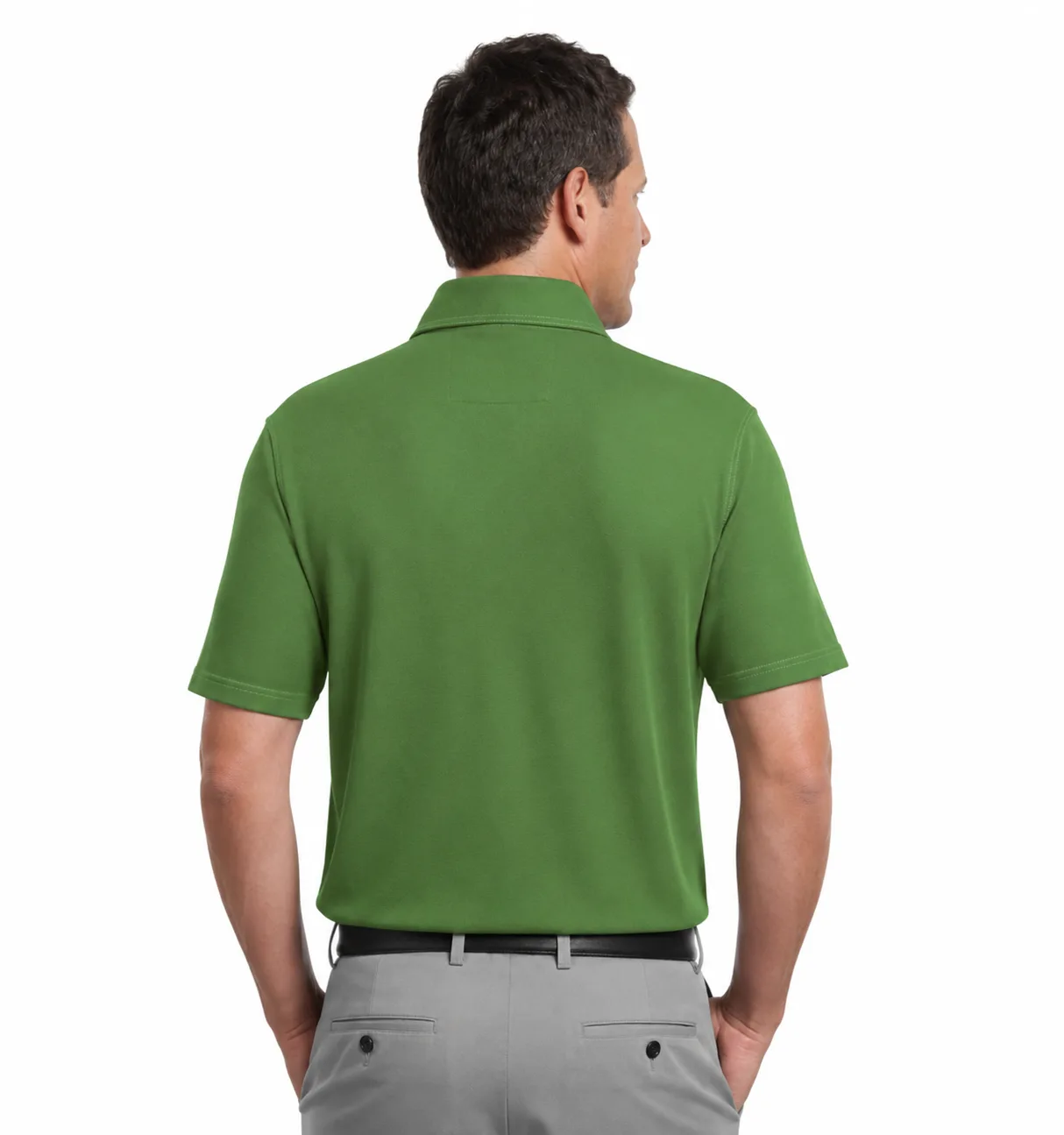 Red House Contrast Stitch Pique Polo - Image 4