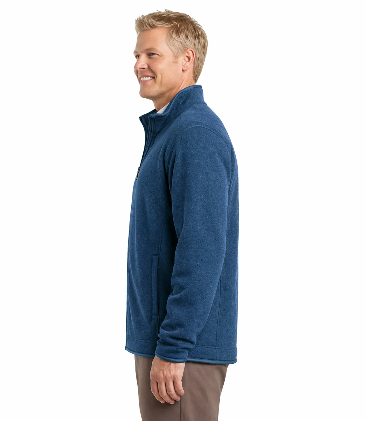Red House Sweater Fleece Full-Zip Jacket - Image 3
