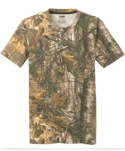Custom Russell Outdoors 100% Cotton T-Shirt with Pocket