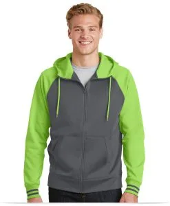 Personalized Sport-Tek Varsity Fleece Full-Zip Hooded Jacket