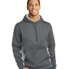 Embroidered Sport-Tek CamoHex Fleece Colorblock Hoodie