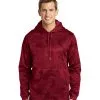 Custom Logo on Sport-Tek CamoHex Fleece Hooded Pullover