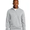 Embroidered Custom Logo on Sport-Tek 1/4-Zip Sweatshirt