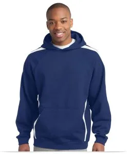 Custom Sport-Tek Sleeve Stripe Hooded Sweatshirt