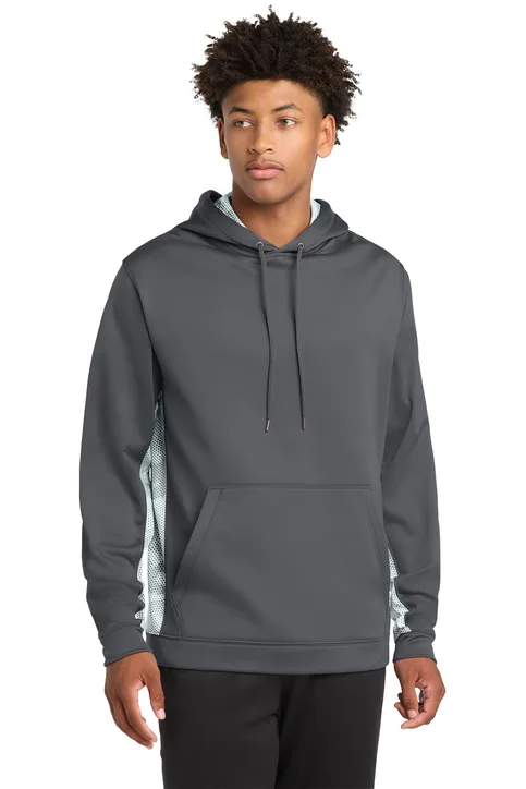 Sport-Tek CamoHex Fleece Colorblock Hoodie - Image 5