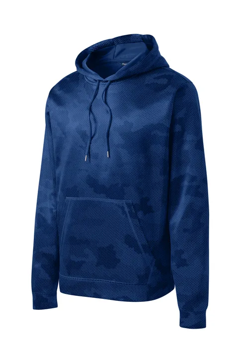 Sport-Tek CamoHex Fleece Hooded Pullover - Image 2