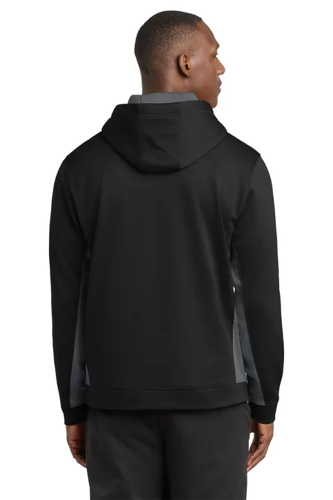 Sport-Tek Fleece Colorblock Hooded Pullover - Image 4