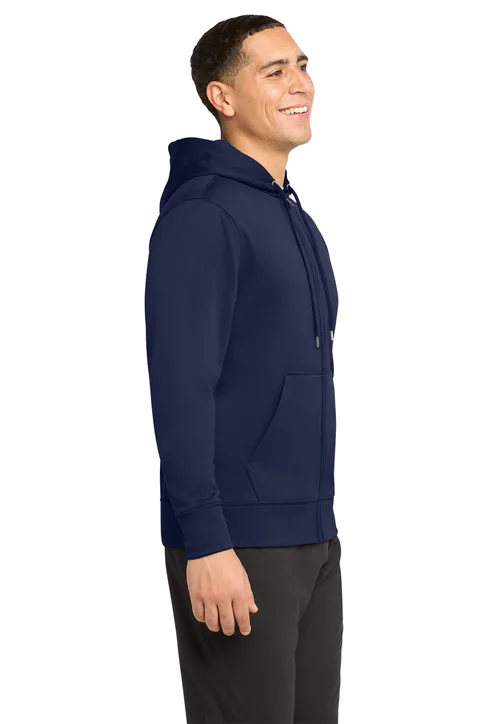 Sport-Tek Fleece Full-Zip Hooded Jacket - Image 3