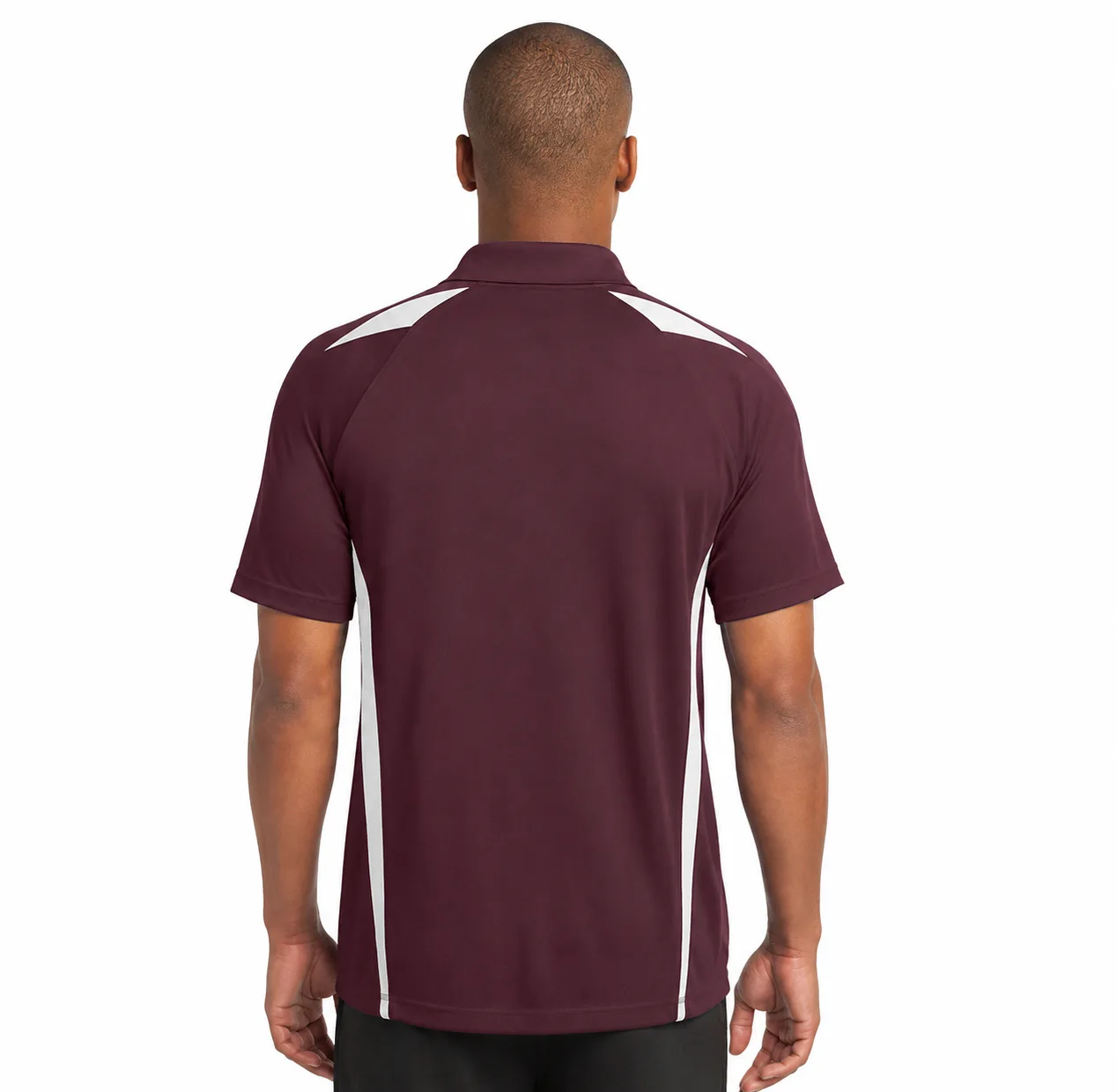 Sport-Tek Micro-Mesh Colorblock Polo - Image 4