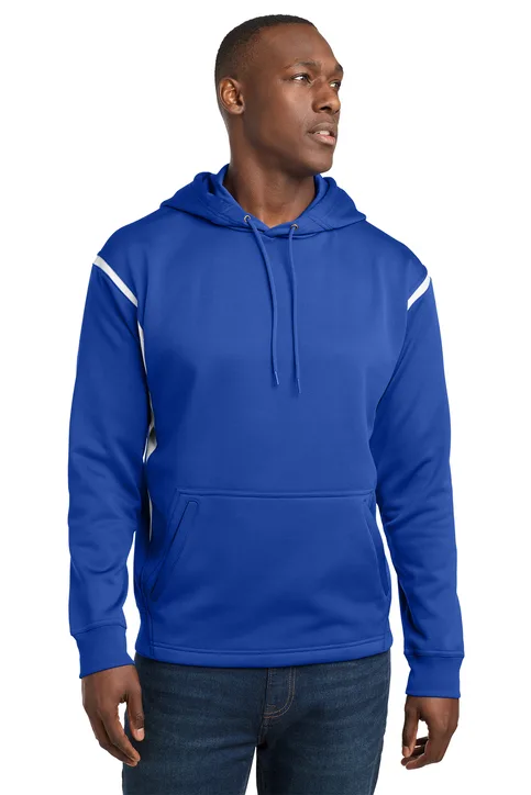 Sport-Tek Tech Fleece Colorblock Hoodie - Image 5