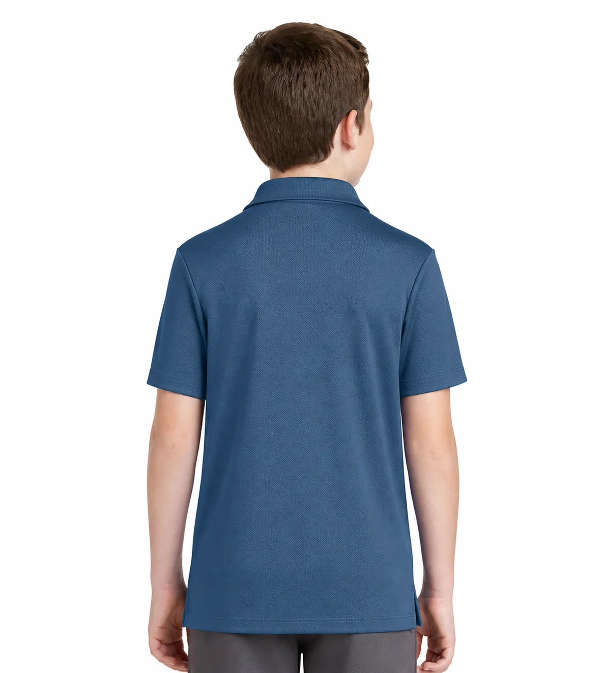 Sport-tek Youth RacerMesh Polo - Image 4