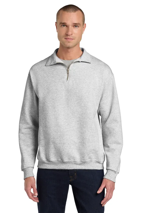 JERZEES 1/4-Zip Sweatshirt with Cadet Collar - Image 5