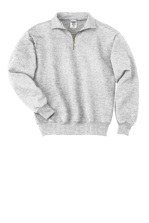 JERZEES 1/4-Zip Sweatshirt with Cadet Collar - Image 2