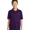 Customize Logo Port Authority Youth Silk Touch Performance Polo