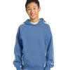 Customize Sport-Tek Youth Sleeve Stripe Pullover Hoodie