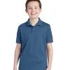 Customize Logo Sport ek Youth RacerMesh Polo