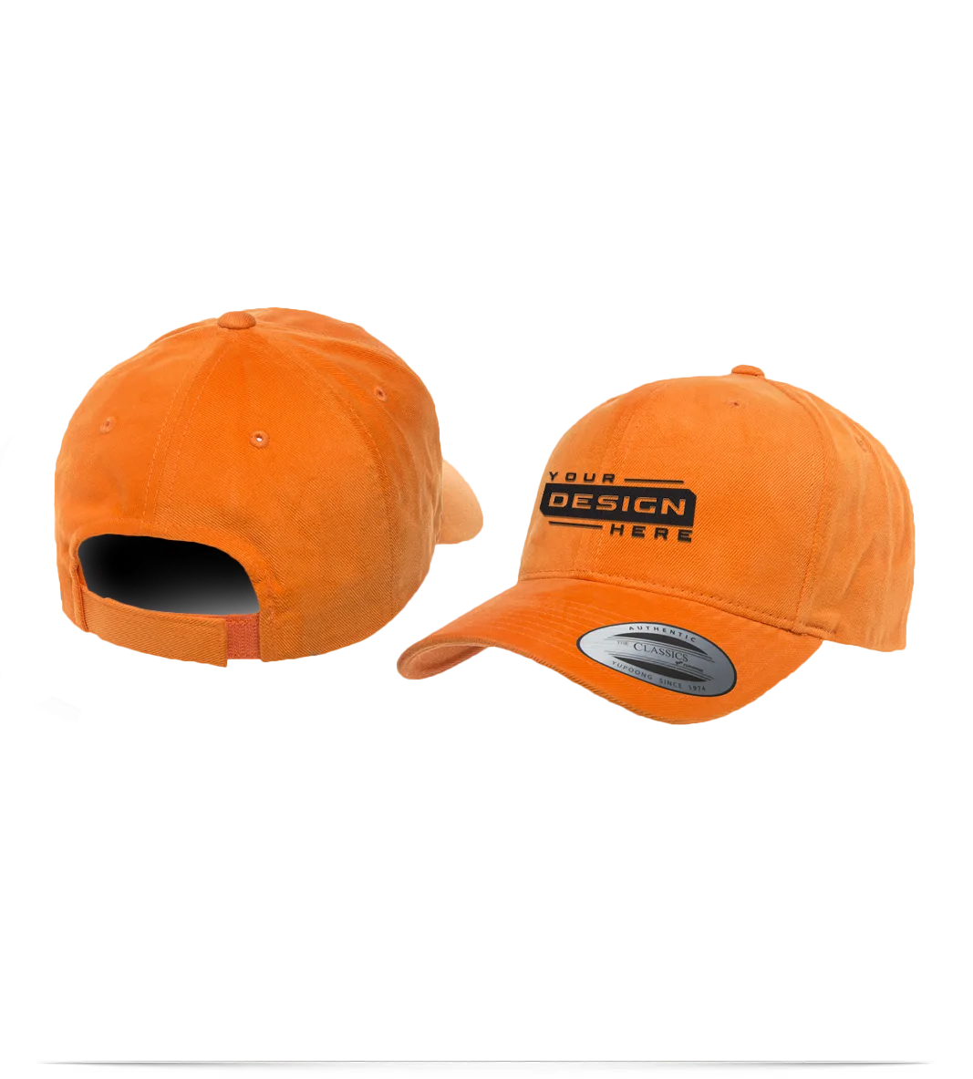 Custom Embroidered Flexfit Yupoong Caps and Hats