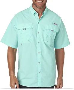 Personalized Columbia Men's Bahama II Short-Sleeve Shirt