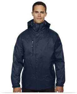 Men’s 3-in-1 Seam-Sealed Hooded Jacket