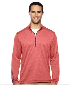 Adidas Golf Heather Quarter-Zip