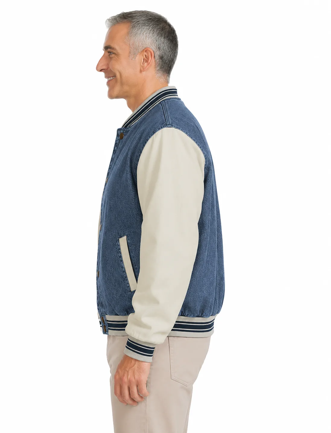 AllStar Logo Letterman Jacket - Image 3