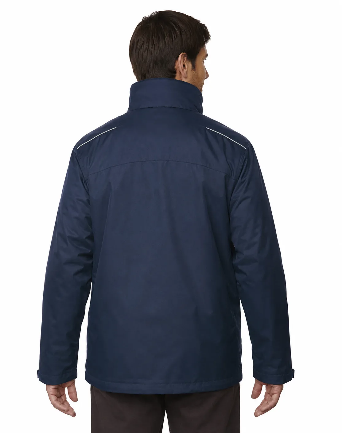 Ash City Men's Tall 3-in-1 Jacket with Fleece Liner - Image 4