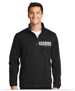 Custom Soft Shell Jackets with Embroidery for Men