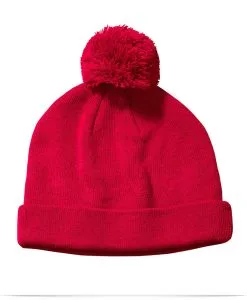 Big Accessories Pom Knit Beanie