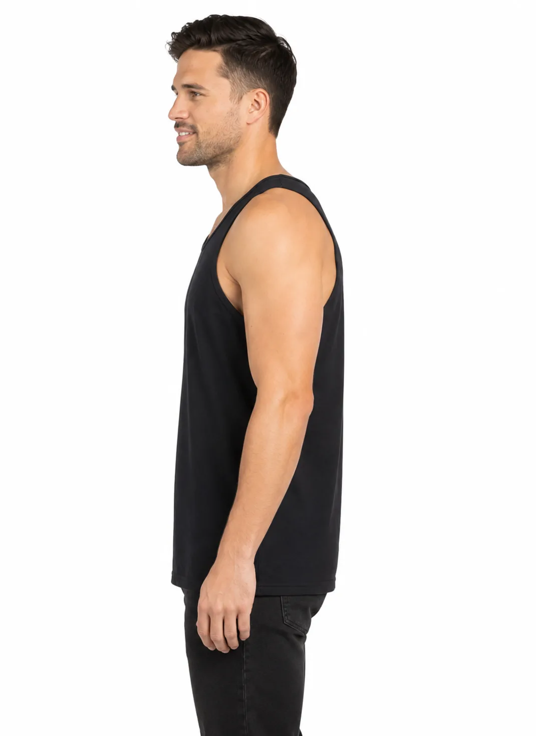 Bella + Canvas Men's 2x1 Rib Tank - Image 3