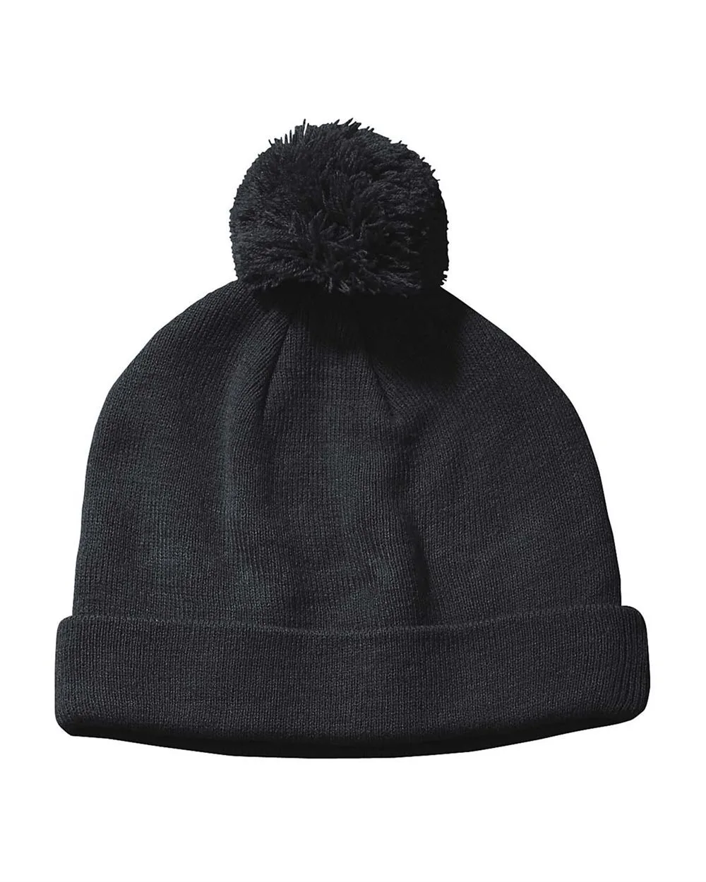 Big Accessories Pom Knit Beanie - Image 2