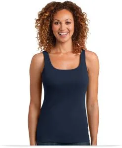 Ladies Mini Rib Racerback Tank