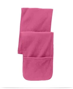 Port Authority Extra Long Fleece Scarf with Pockets