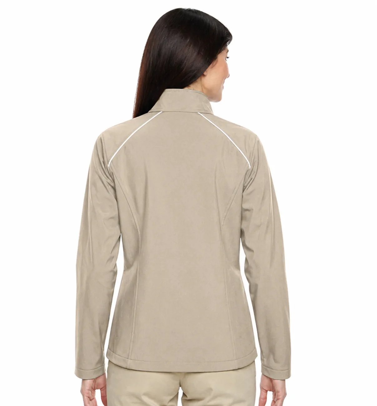 Harriton Ladies Echo Soft Shell Jacket - Image 2