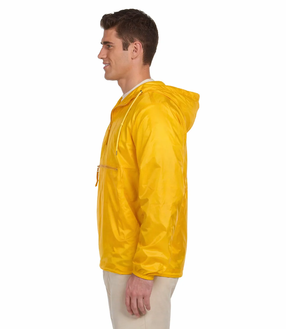 Harriton Packable Nylon Jacket - Image 3