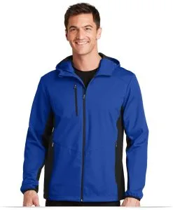 Port Authority Active Hooded Soft Shell Jacket