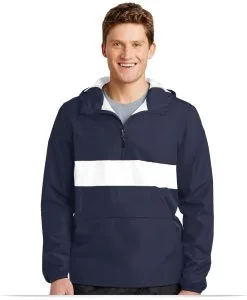 Sport-Tek Zipped Pocket Anorak