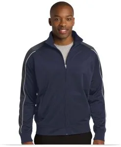 Sport-Tek Piped Tricot Track Jacket