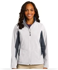 Port Authority Ladies Core Colorblock Soft Shell Jacket