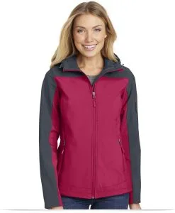 Ladies Hooded Core Soft Shell Jacket