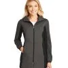 Port Authority Ladies Active Hooded Soft Shell Jacket