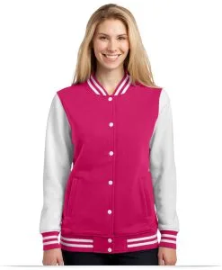 Sport-Tek Ladies Fleece Letterman Jacket
