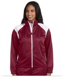 Harriton Ladies Tricot Track Jacket