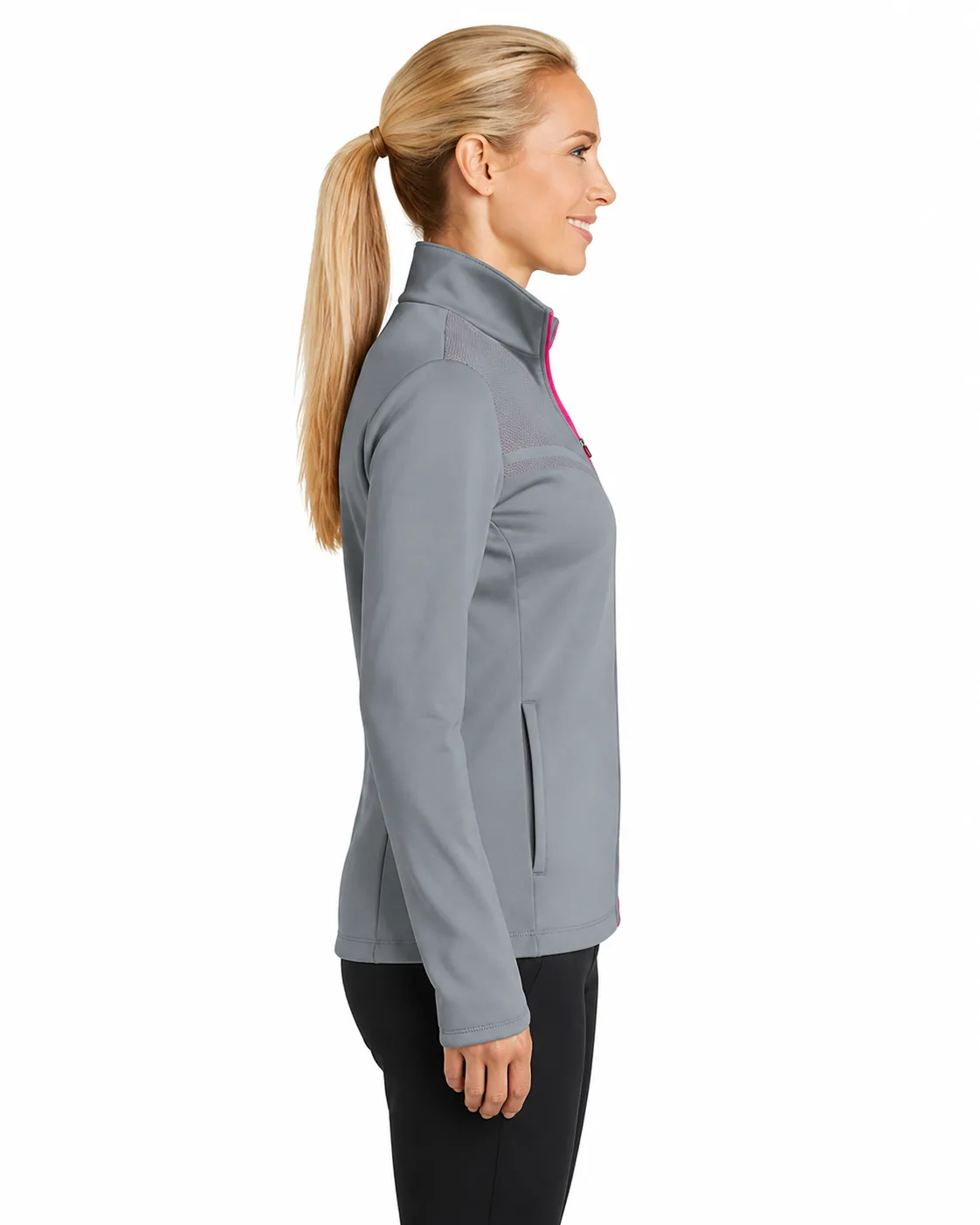 Nike Golf Ladies Therma-FIT Hypervis Full-Zip Jacket - Image 2