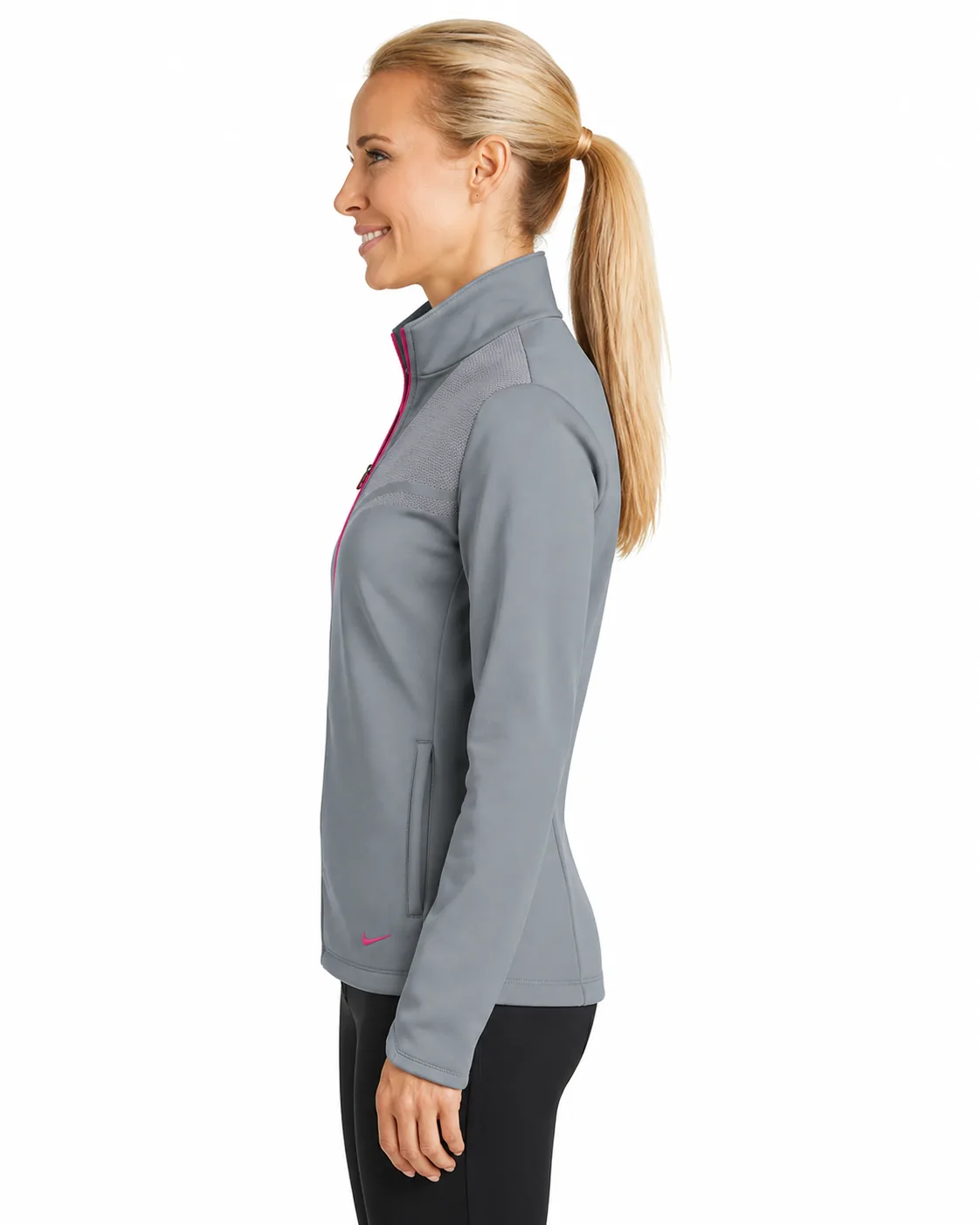 Nike Golf Ladies Therma-FIT Hypervis Full-Zip Jacket - Image 3