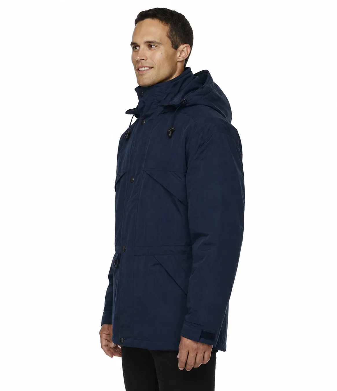 North End Men's 3-in-1 Parka with Dobby Trim - Image 3