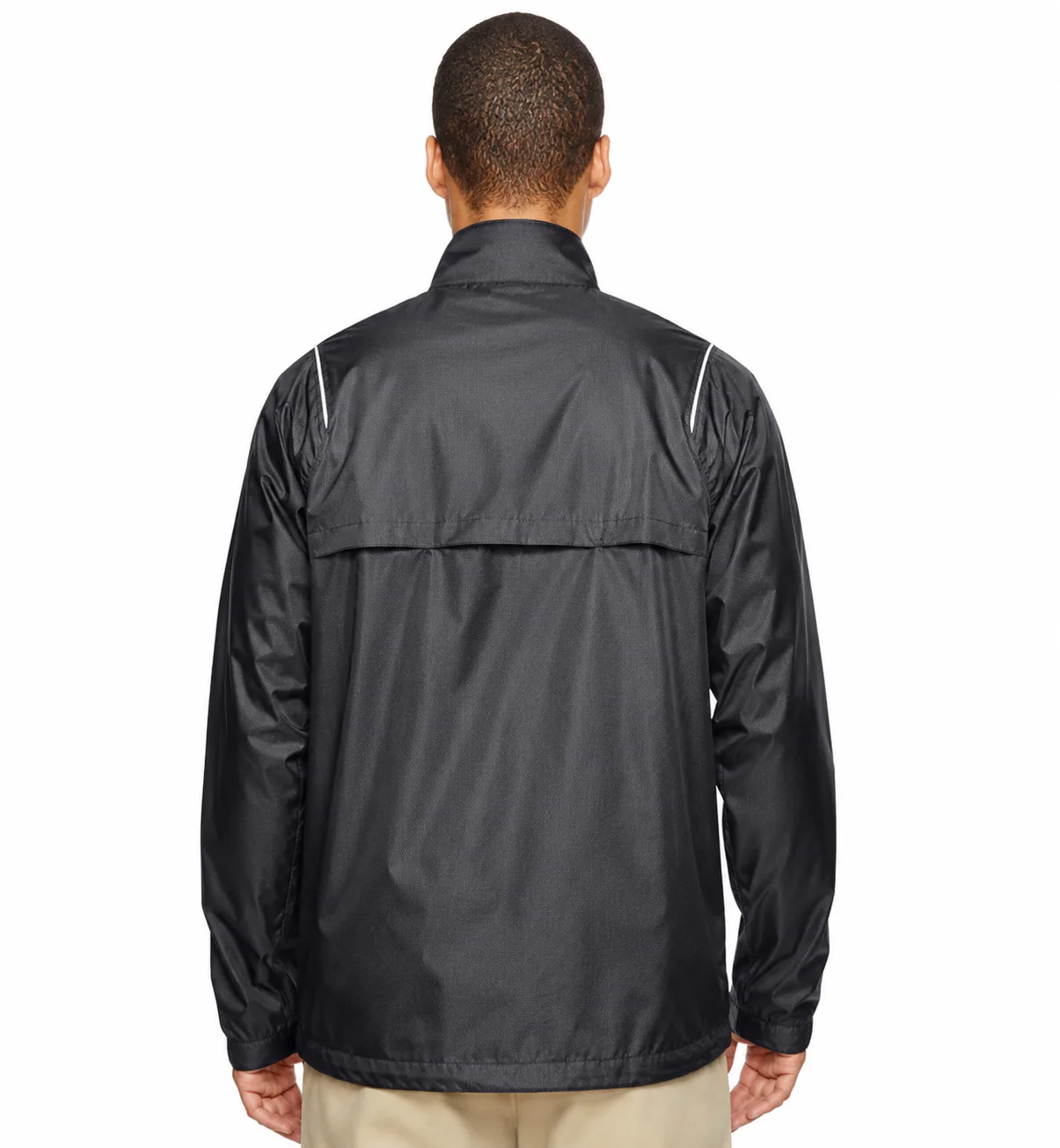 North End Polyester Dobby Jacket with Print - Image 4