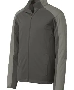 Alternative view of Port Authority Active Colorblock Soft Shell Jacket
